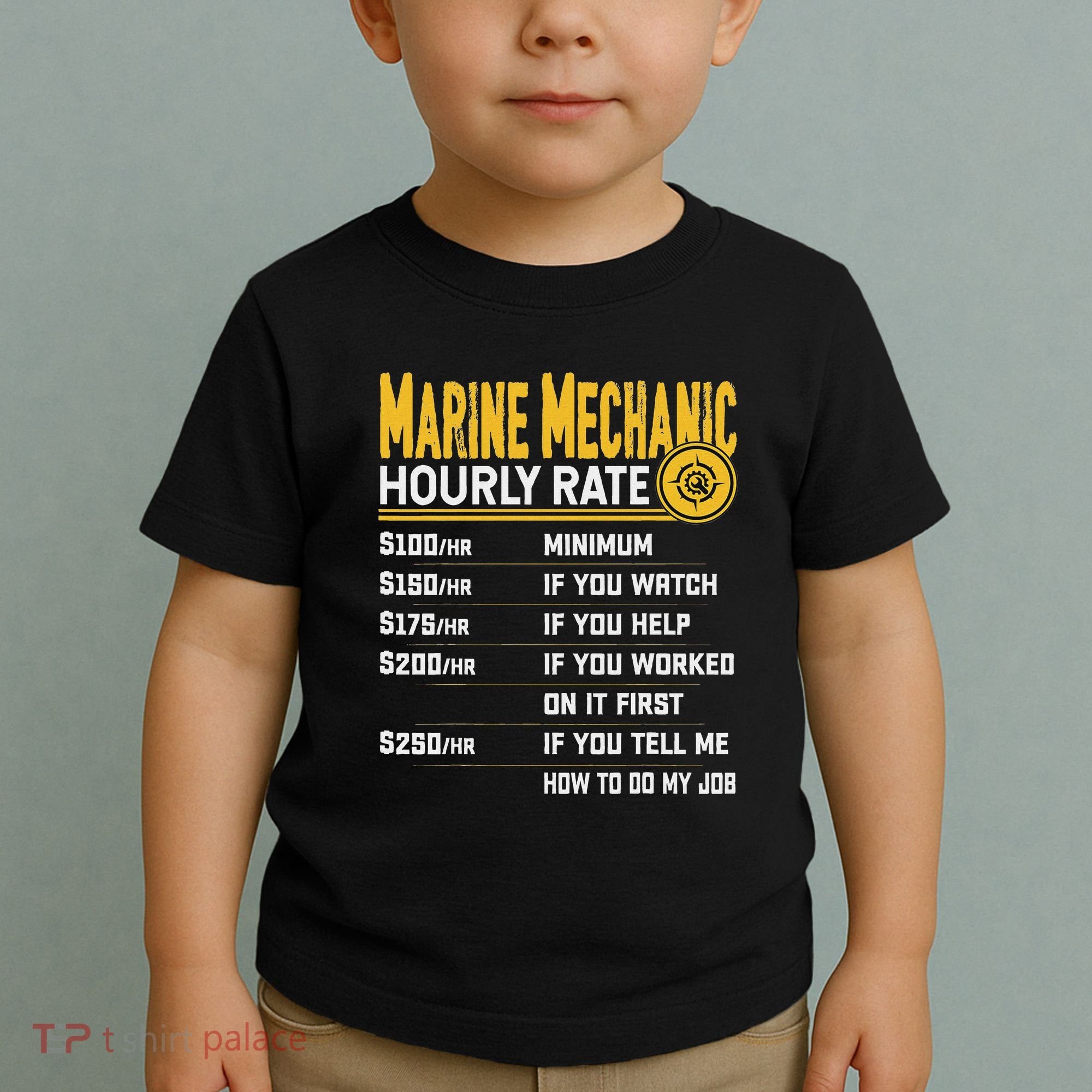 Best Marine Mechanic Hourly Rate Toddler T-Shirt