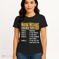Best Marine Mechanic Hourly Rate Women's T-Shirt thumb 4