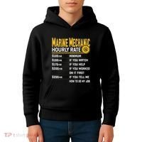 Best Marine Mechanic Hourly Rate Kids Hoodie thumb 4