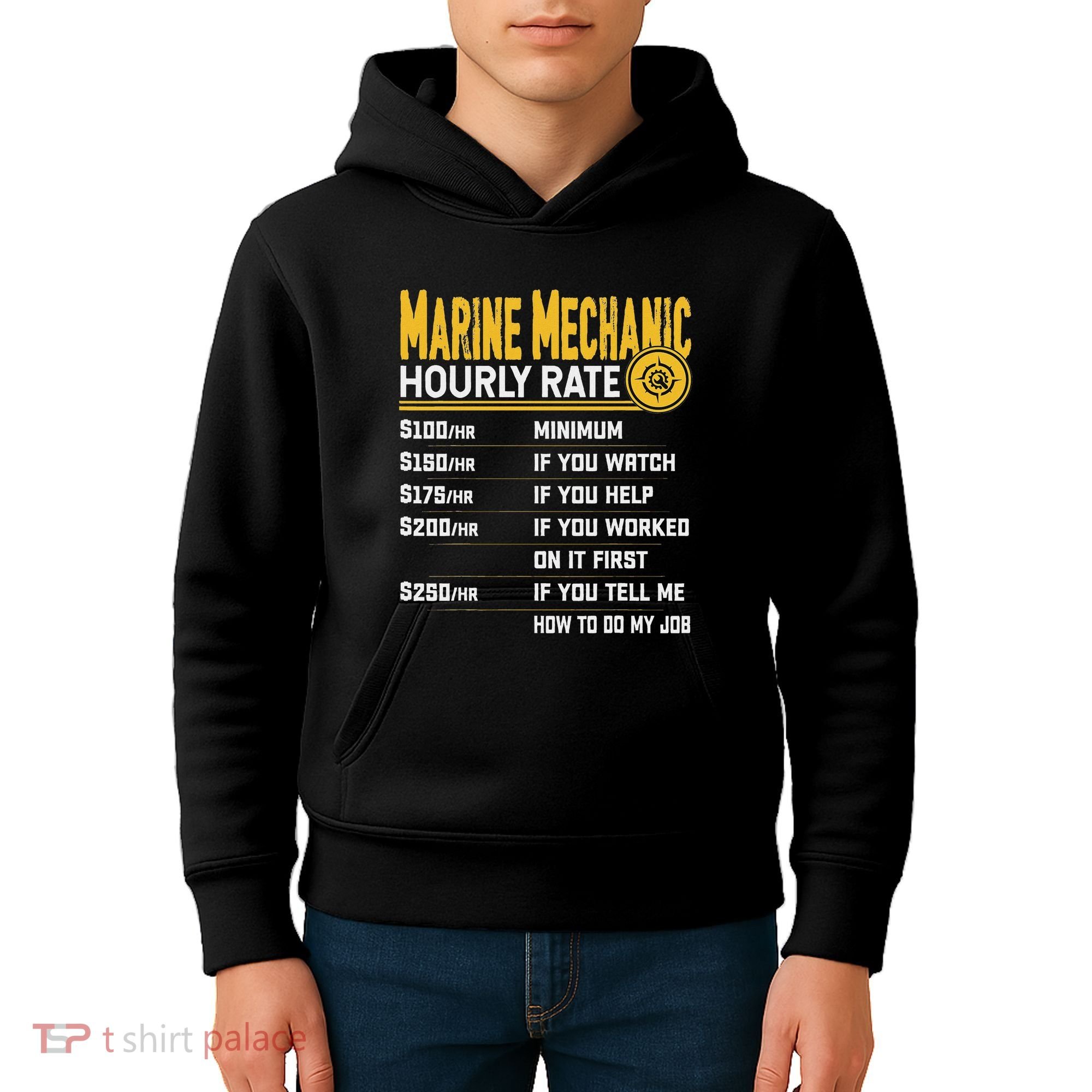 Best Marine Mechanic Hourly Rate Kids Hoodie
