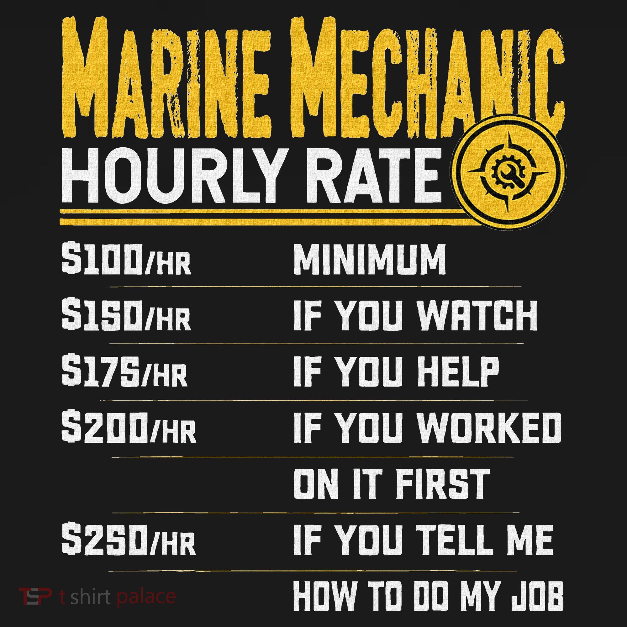Best Marine Mechanic Hourly Rate Kids Long Sleeve Shirt