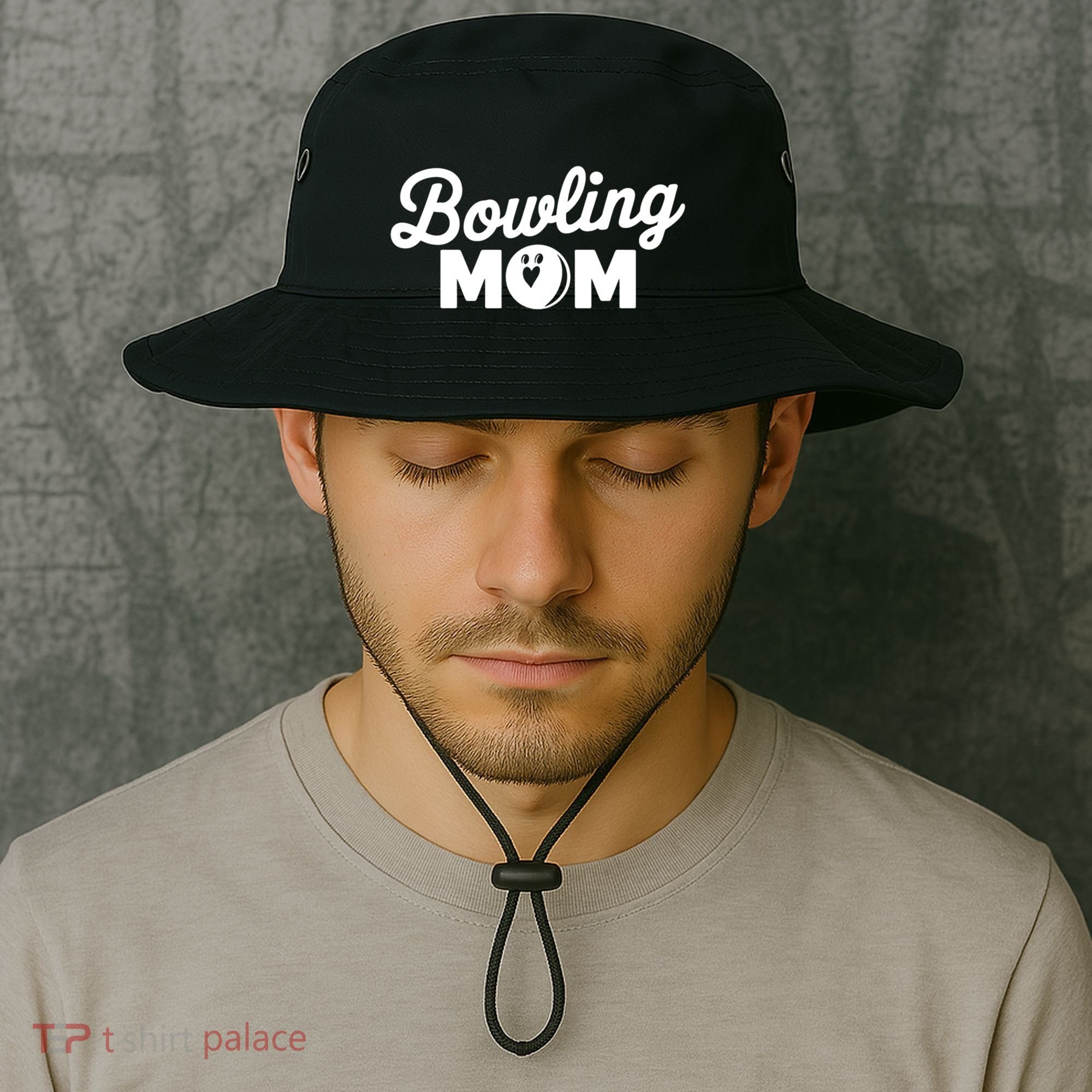 Bowling Mama Mom Mother Of Bowler With Who Bowl Funny Gift Bucket Hat