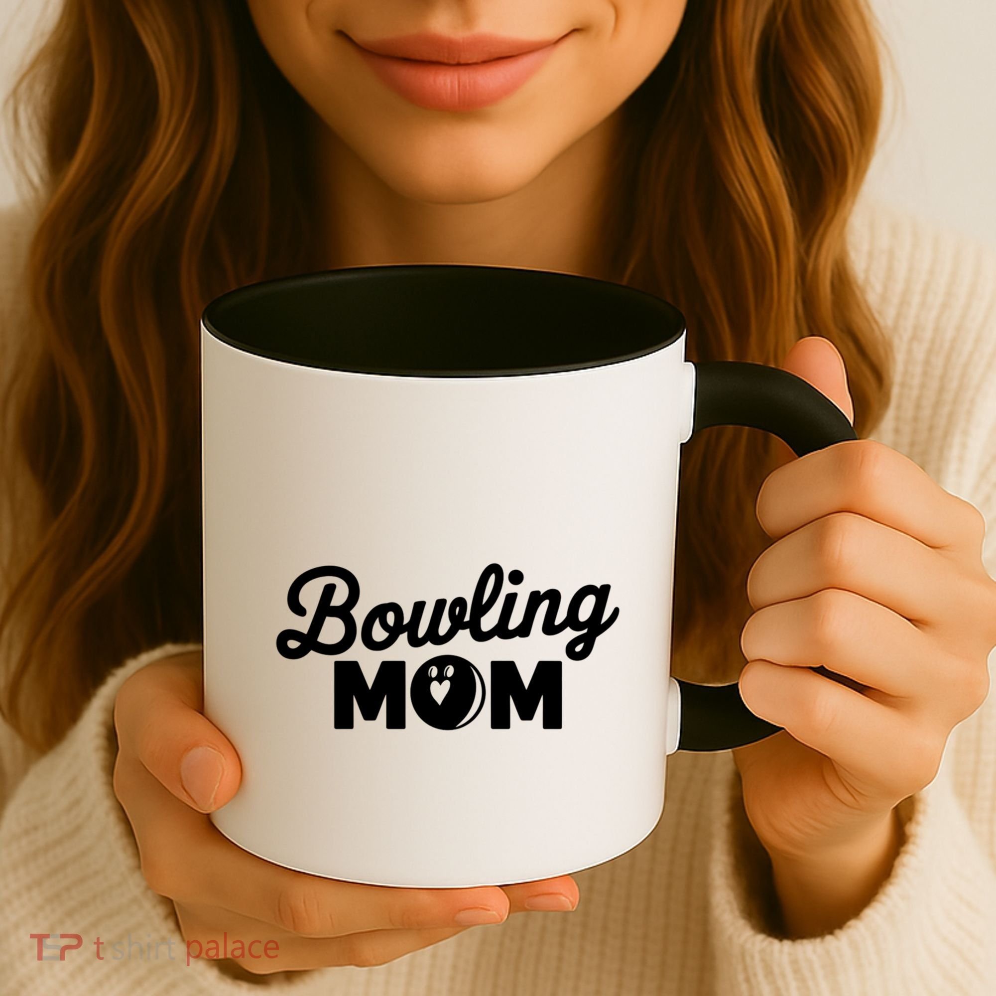 Bowling Mama Mom Mother Of Bowler With Who Bowl Funny Gift Coffee Mug