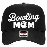 Bowling Mama Mom Mother Of Bowler With Who Bowl Funny Gift Hat thumb 0