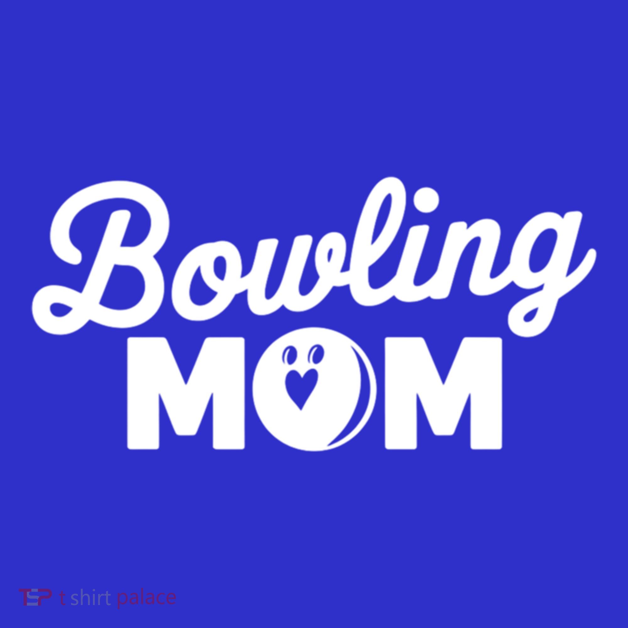 Bowling Mama Mom Mother Of Bowler With Who Bowl Funny Gift Apron
