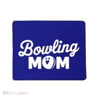 Bowling Mama Mom Mother Of Bowler With Who Bowl Funny Gift Mousepad thumb 0