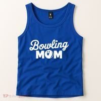 Bowling Mama Mom Mother Of Bowler With Who Bowl Funny Gift Tank Top thumb 2