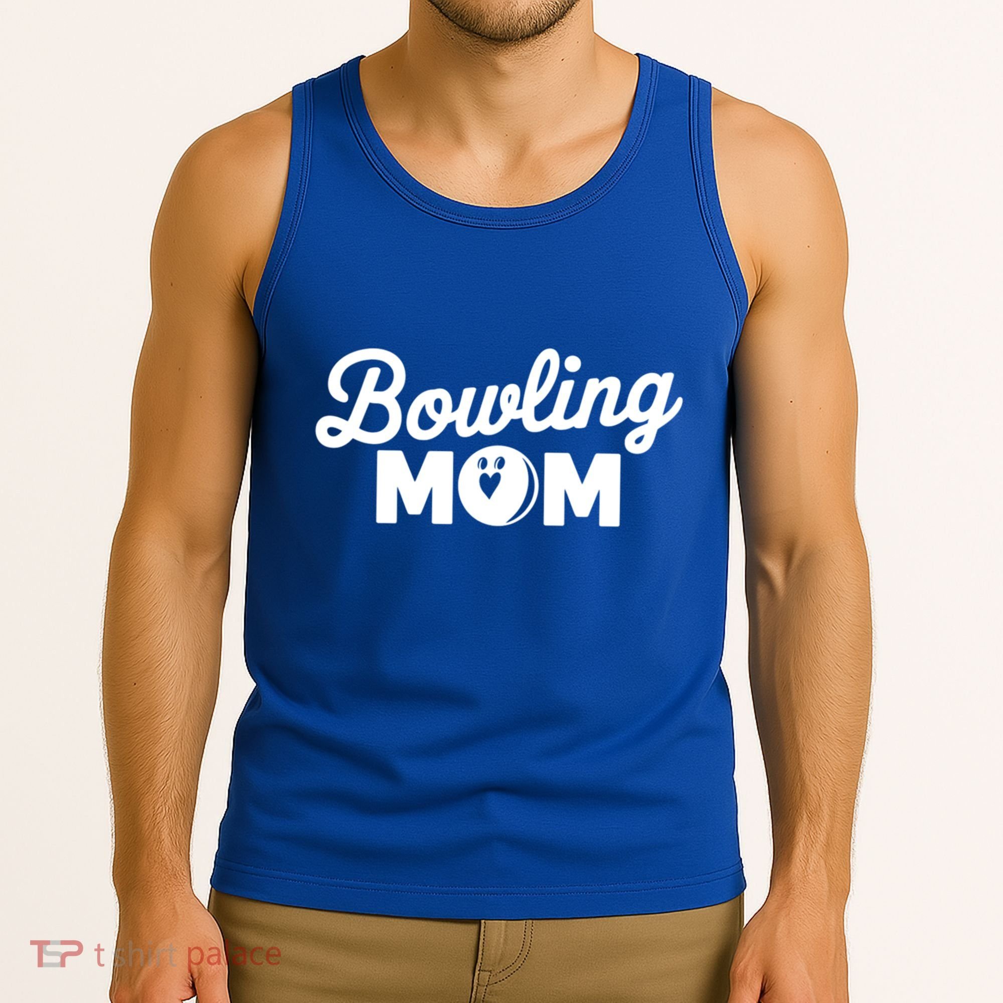 Bowling Mama Mom Mother Of Bowler With Who Bowl Funny Gift Tank Top