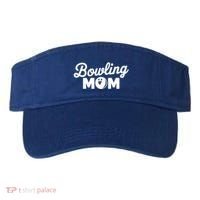 Bowling Mama Mom Mother Of Bowler With Who Bowl Funny Gift Visor thumb 0