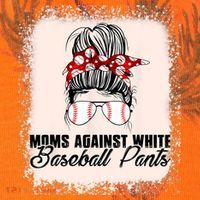 Baseball Mom Moms Against White Baseball Pants Kati Licensed 12" Camo Cuffed Beanie thumb 2