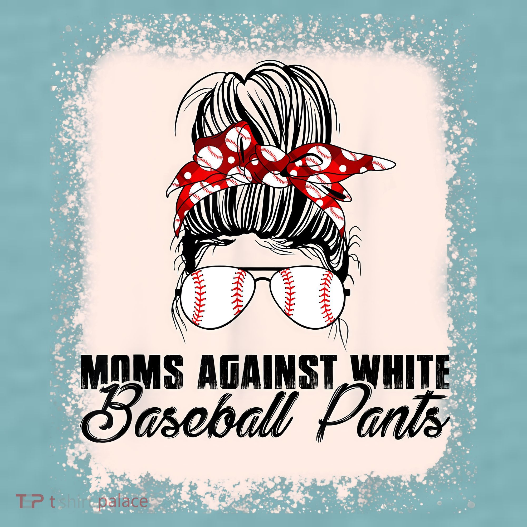 Baseball Mom Moms Against White Baseball Pants Sueded Cloud Jersey T-Shirt