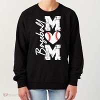 Baseball Mom Mothers Day Gifts Mom Game Day Women's Sweatshirt thumb 0