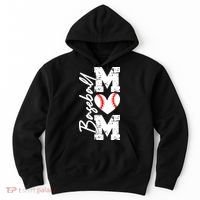 Baseball Mom Mothers Day Gifts Mom Game Day Hoodie thumb 0