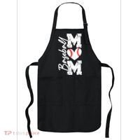 Baseball Mom Mothers Day Gifts Mom Game Day Apron thumb 0