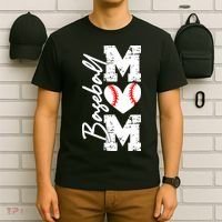 Baseball Mom Mothers Day Gifts Mom Game Day T-Shirt thumb 6