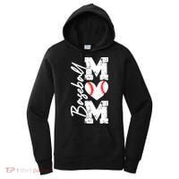 Baseball Mom Mothers Day Gifts Mom Game Day Women's Hoodie thumb 0