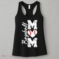 Baseball Mom Mothers Day Gifts Mom Game Day Women's Tank Top thumb 3