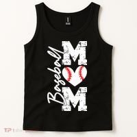 Baseball Mom Mothers Day Gifts Mom Game Day Tank Top thumb 2