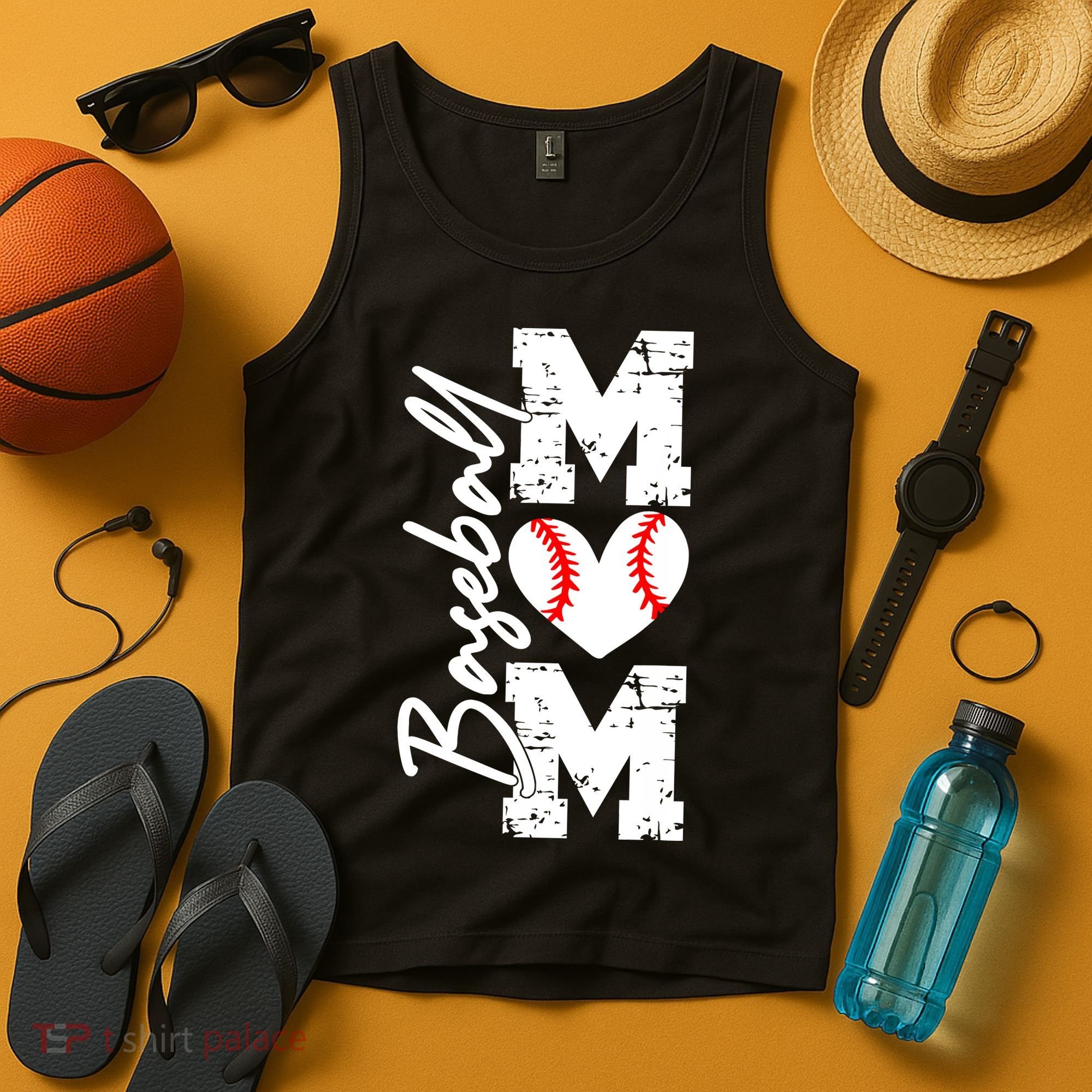 Baseball Mom Mothers Day Gifts Mom Game Day Tank Top