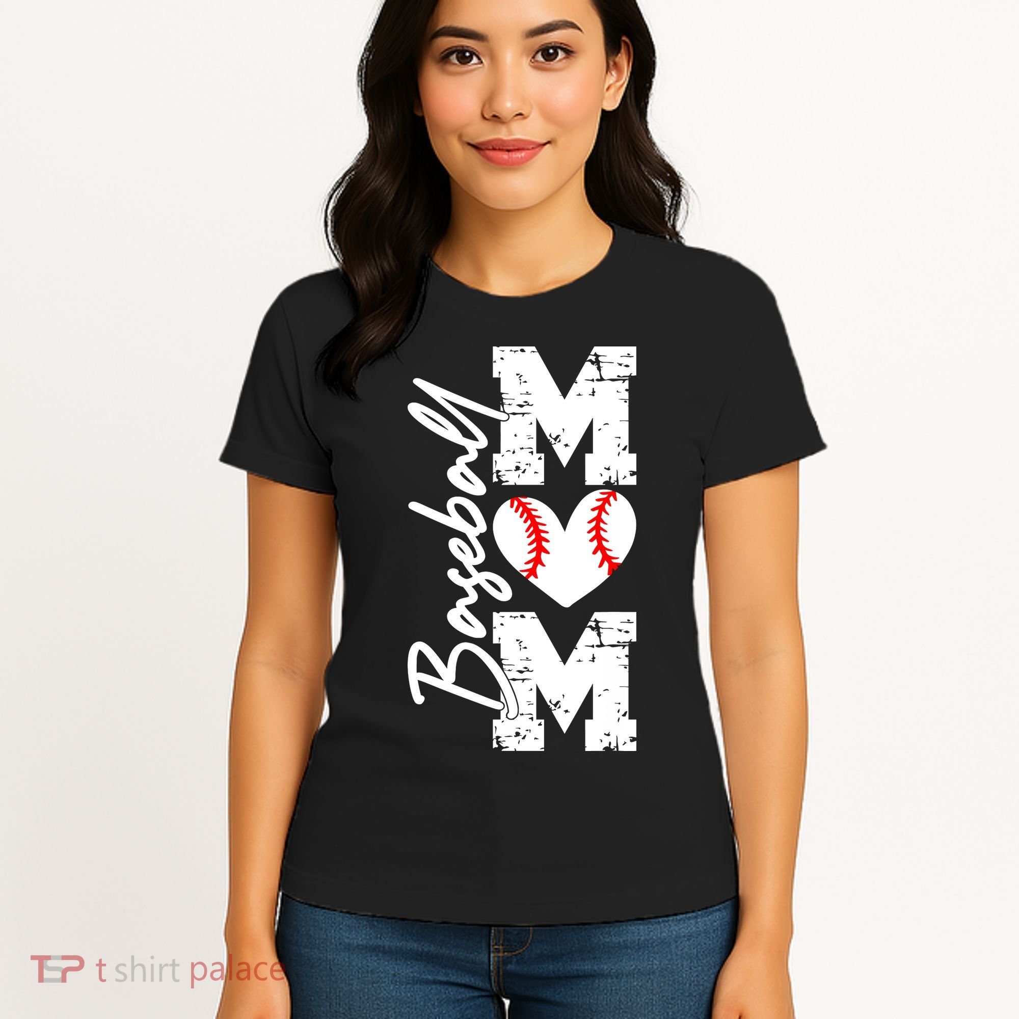 Baseball Mom Mothers Day Gifts Mom Game Day Women's T-Shirt