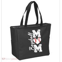 Baseball Mom Mothers Day Gifts Mom Game Day Tote Bag thumb 2