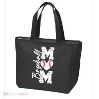Baseball Mom Mothers Day Gifts Mom Game Day Tote Bag thumb 3