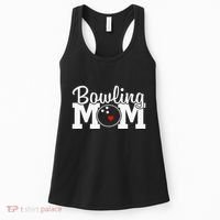Bowling Mom Mothers Day Birthday Party For Women's Players Women's Tank Top thumb 0