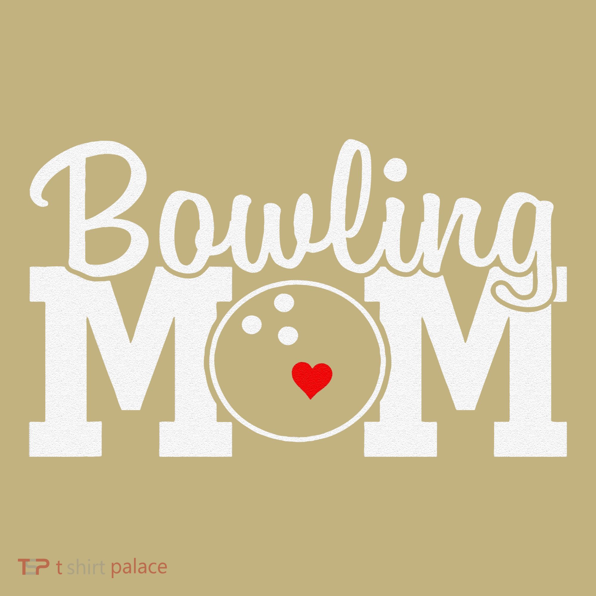 Bowling Mom Mothers Day Birthday Party For Women's Players T-Shirt