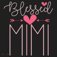 Blessed Mimi Mothers Day Grandparents Day Mimi Beanie thumb 2