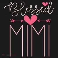 Blessed Mimi Mothers Day Grandparents Day Mimi Women's Hoodie thumb 2