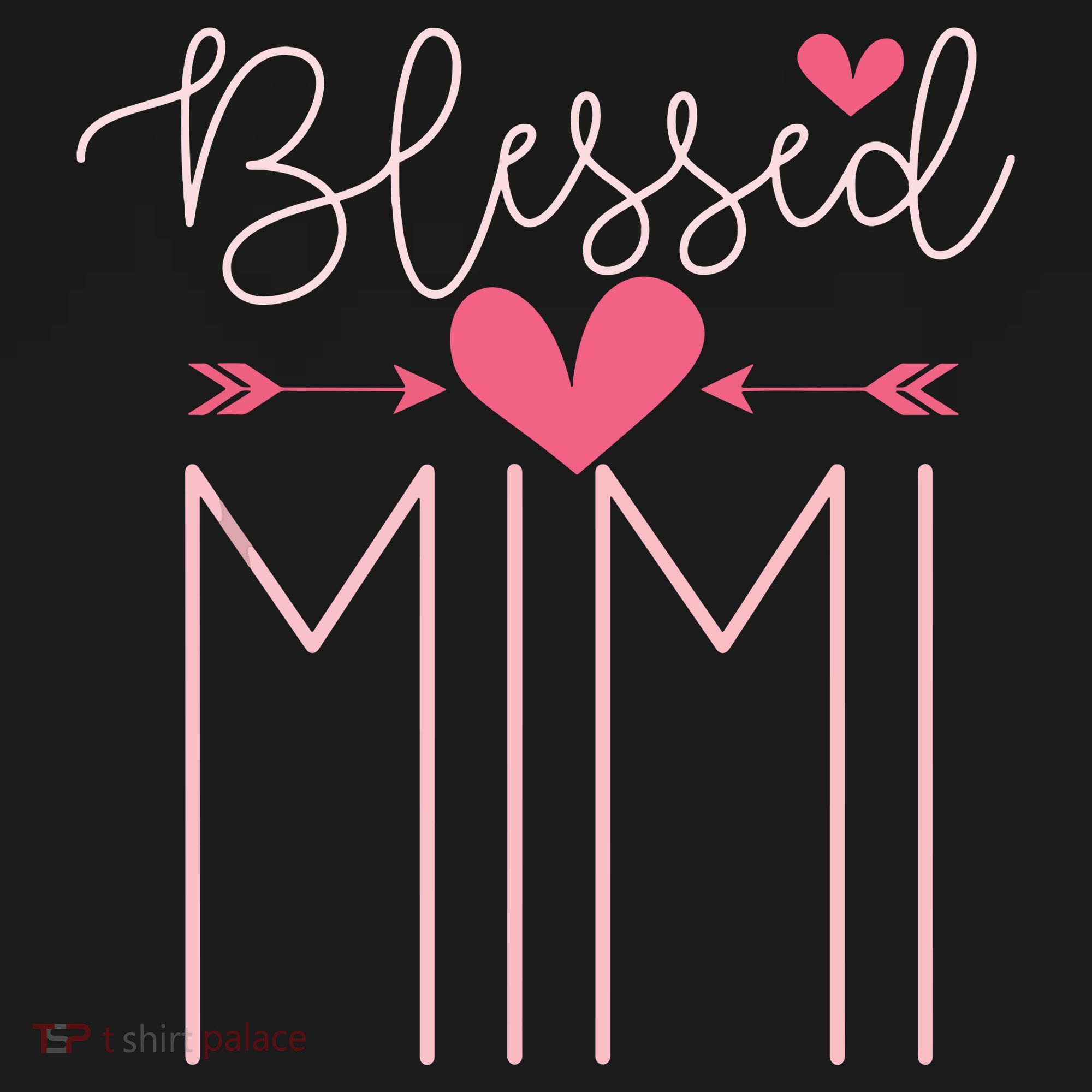 Blessed Mimi Mothers Day Grandparents Day Mimi Women's Hoodie