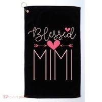 Blessed Mimi Mothers Day Grandparents Day Mimi Golf Towel thumb 0