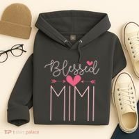 Blessed Mimi Mothers Day Grandparents Day Mimi Hoodie thumb 4