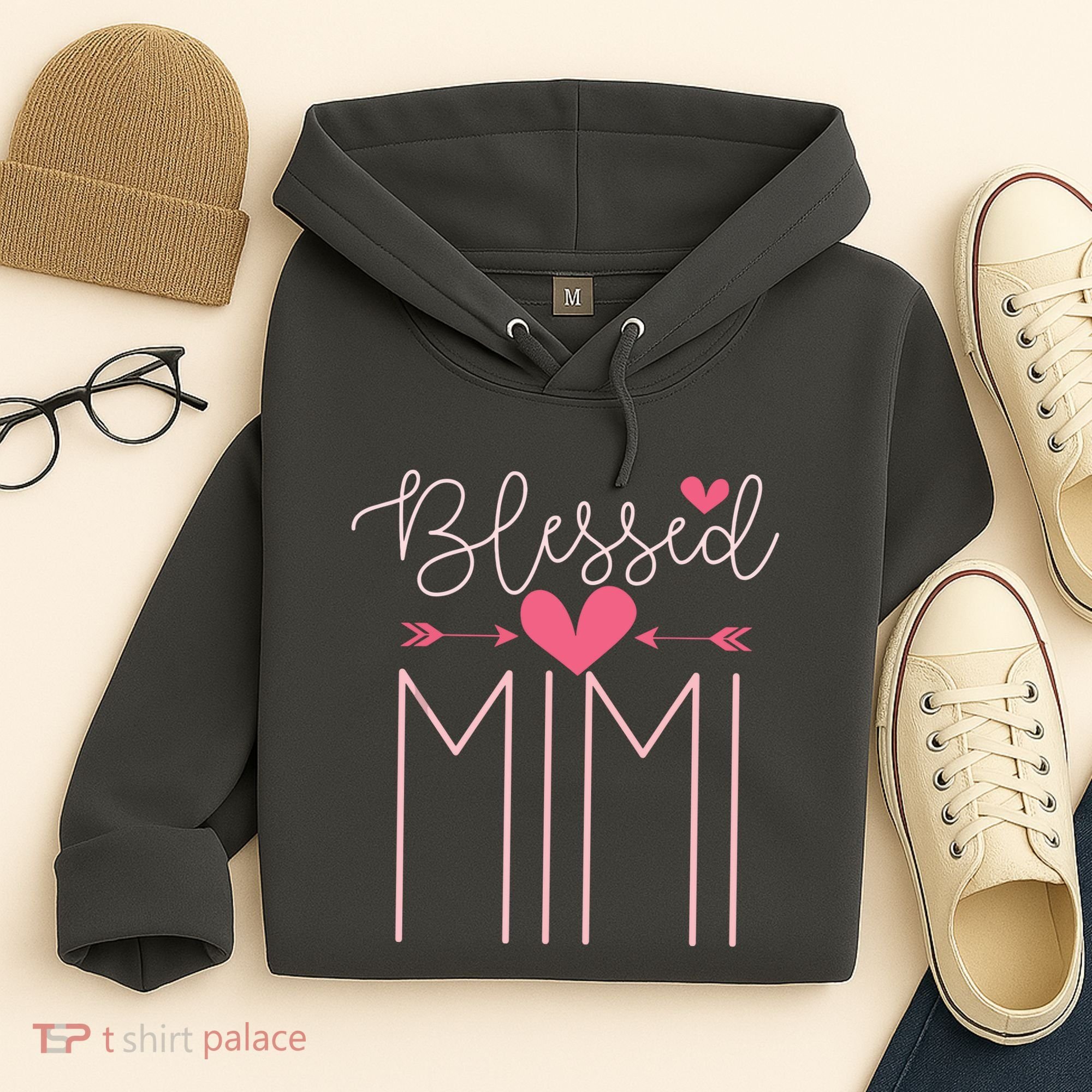 Blessed Mimi Mothers Day Grandparents Day Mimi Hoodie