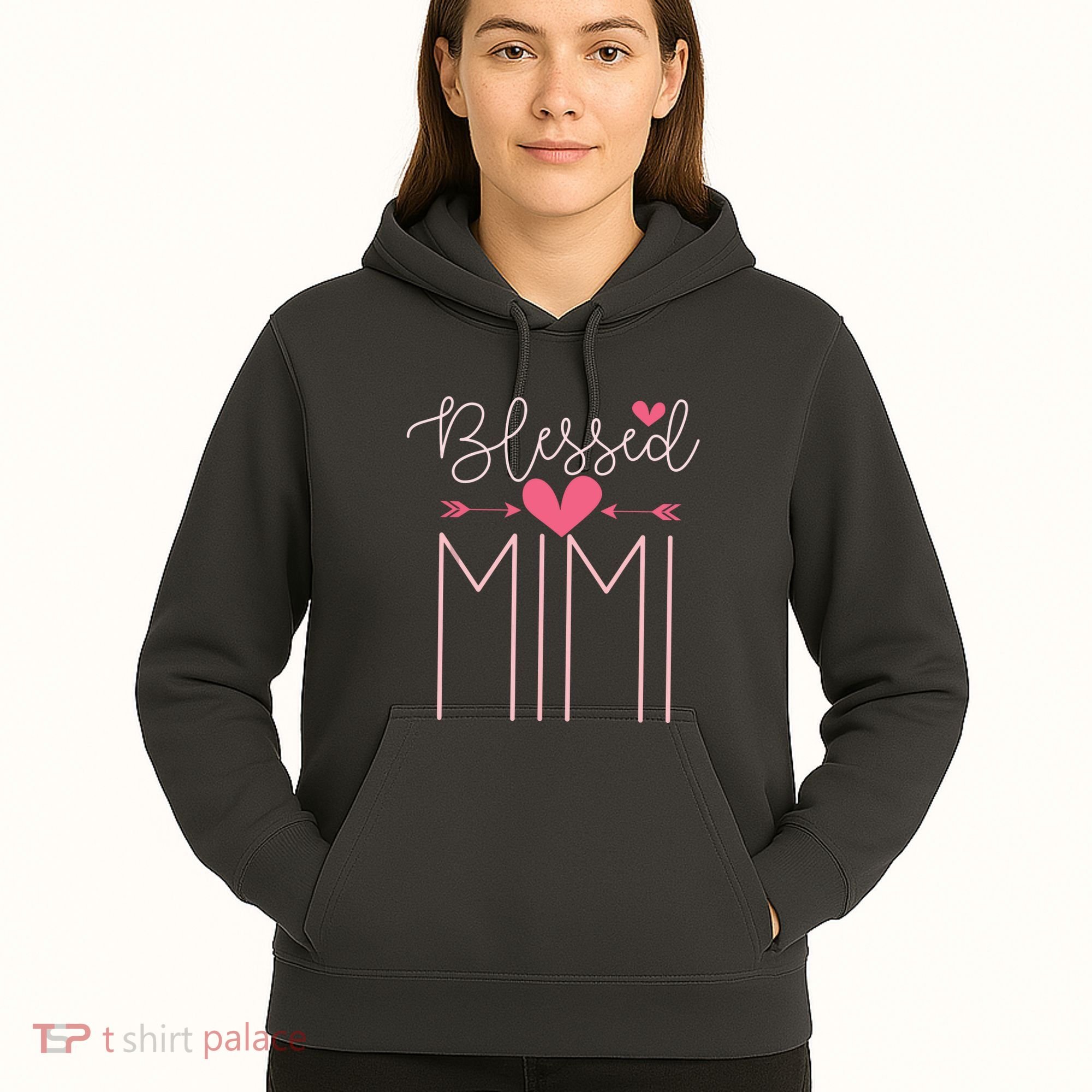 Blessed Mimi Mothers Day Grandparents Day Mimi Hoodie