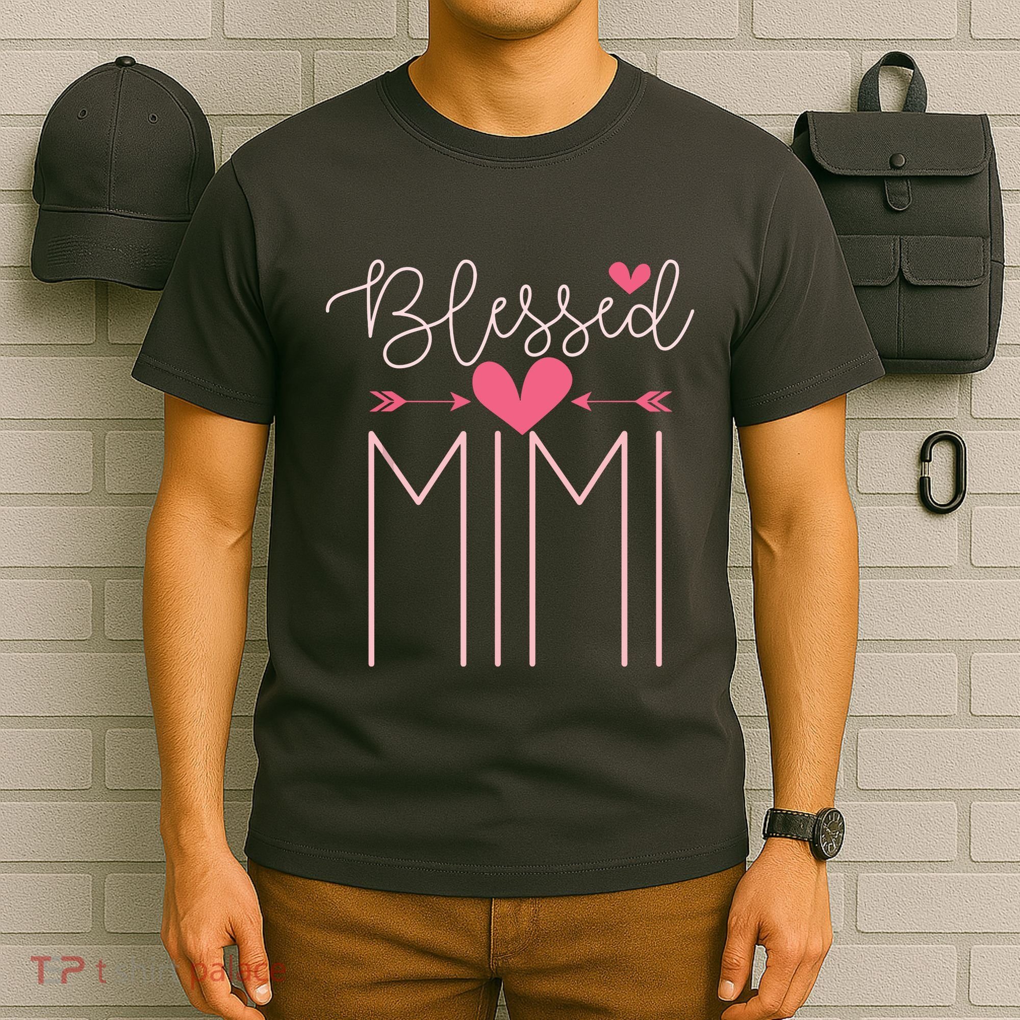 Blessed Mimi Mothers Day Grandparents Day Mimi T-Shirt