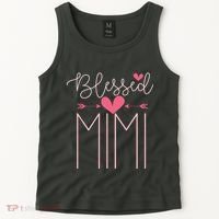 Blessed Mimi Mothers Day Grandparents Day Mimi Tank Top thumb 2