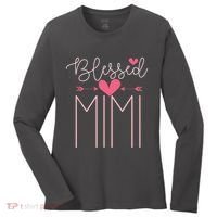 Blessed Mimi Mothers Day Grandparents Day Mimi Women's Long Sleeve Shirt thumb 0