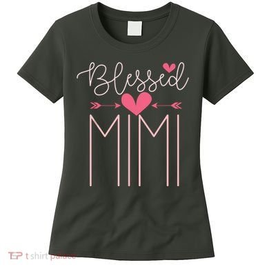 Blessed Mimi Mothers Day Grandparents Day Mimi Women's T-Shirt
