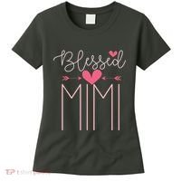 Blessed Mimi Mothers Day Grandparents Day Mimi Women's T-Shirt thumb 0