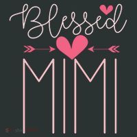 Blessed Mimi Mothers Day Grandparents Day Mimi Tote Bag thumb 4