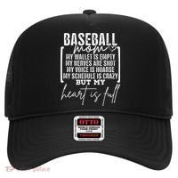 Baseball Mom My Wallet Is Empty My Nerves Are Shot Hat thumb 0