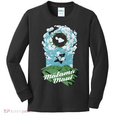 Bungielove Malama Maui Limited Kids Long Sleeve Shirt