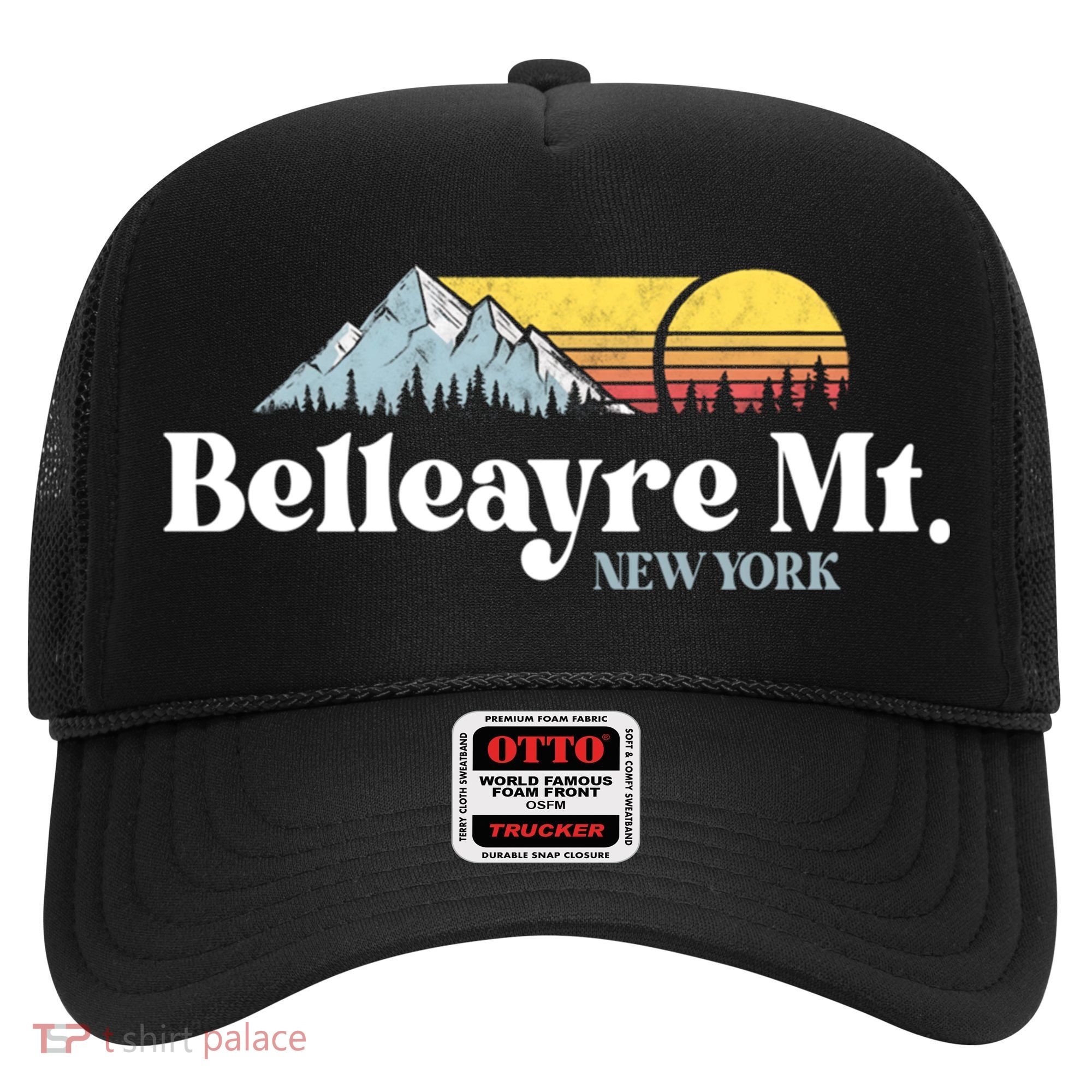 Belleayre Mountain New York Ski Slope Lift Snowboard Hiking Cool Gift Hat