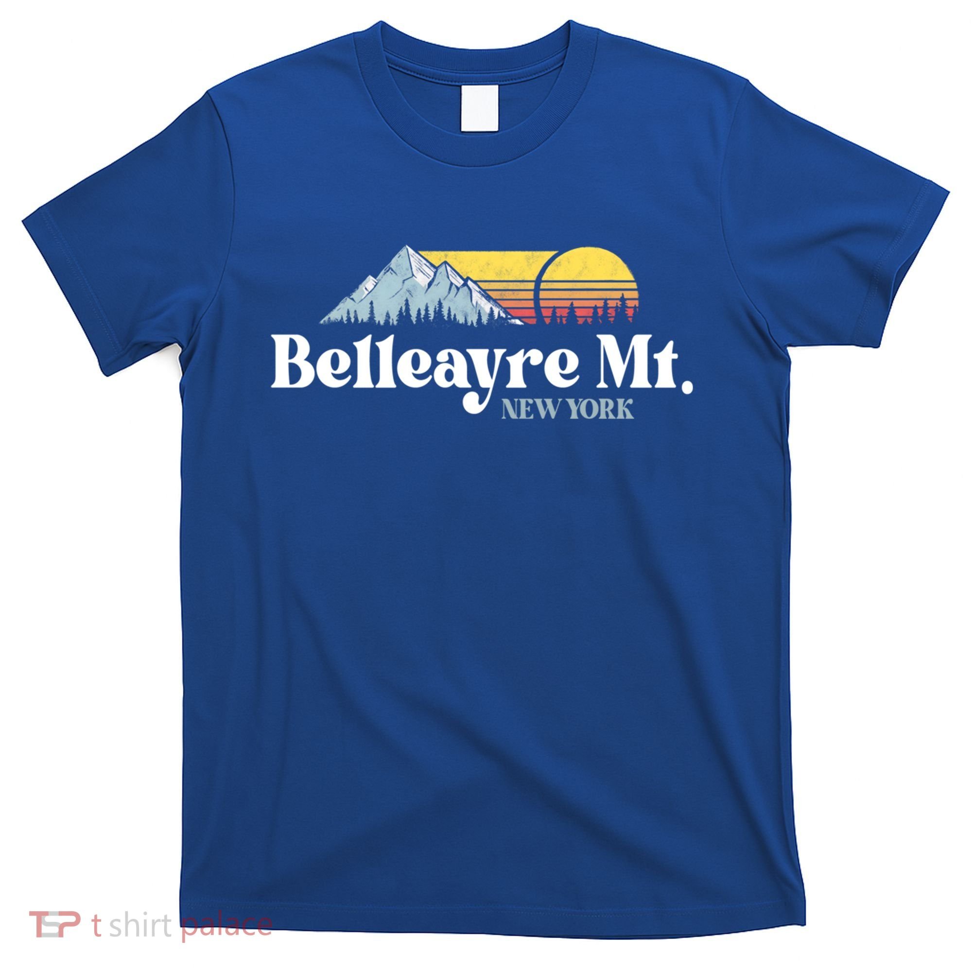 Belleayre Mountain New York Ski Slope Lift Snowboard Hiking Cool Gift T-Shirt