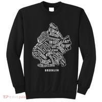 Brooklyn Map Nyc Souvenir Jersey Sweatshirt thumb 0