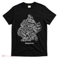 Brooklyn Map Nyc Souvenir Jersey T-Shirt thumb 0