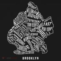 Brooklyn Map Nyc Souvenir Jersey Kids Hoodie thumb 5
