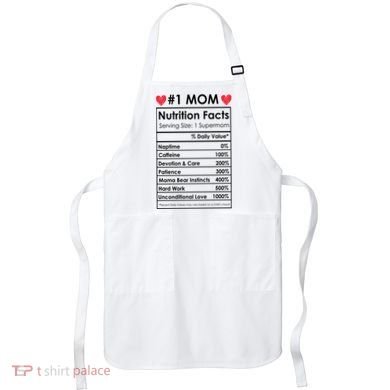 Best Mom Nutrition Facts Apron