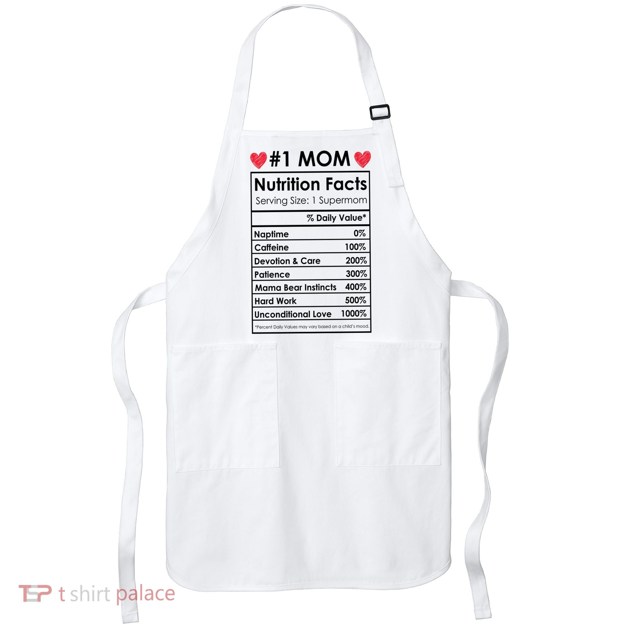 Best Mom Nutrition Facts Apron